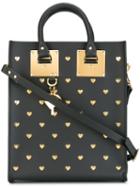 Sophie Hulme Gold-tone Studded Shopping Bag, Women's, Black