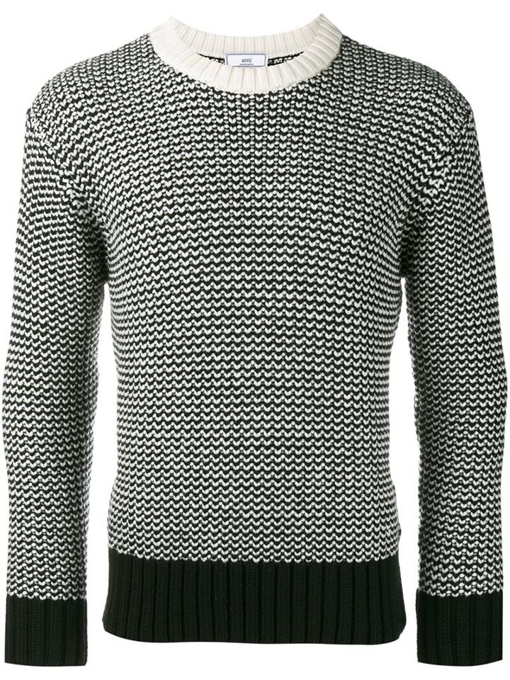 Ami Alexandre Mattiussi Patterned Jumper