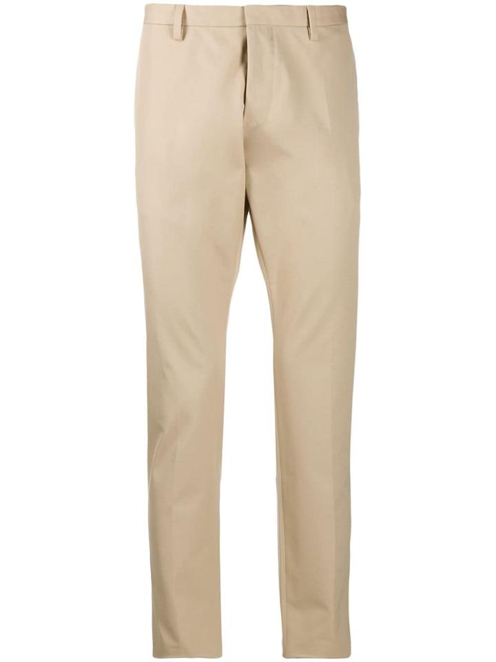 Dsquared2 Slim-fit Tailored Trousers - Neutrals