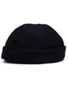 Ami Alexandre Mattiussi Beanie Hat, Men's, Black, Polyamide/wool