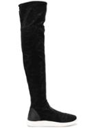 Giuseppe Zanotti Design Thigh High Zipped Boots - Black