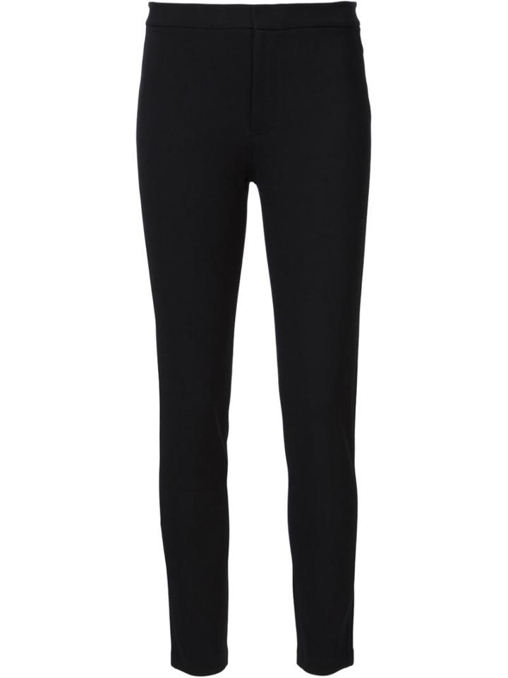 Ralph Lauren Black Skinny Cropped Trousers
