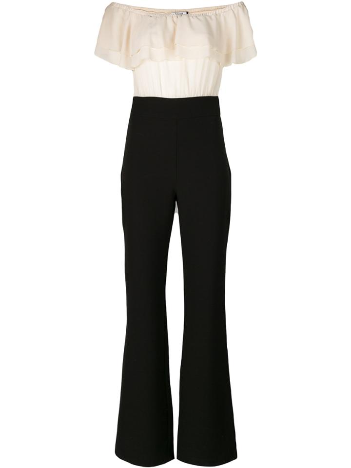 Blugirl Off-shoulder Jumpsuit - Black