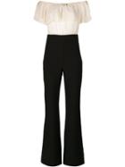 Blugirl Off-shoulder Jumpsuit - Black