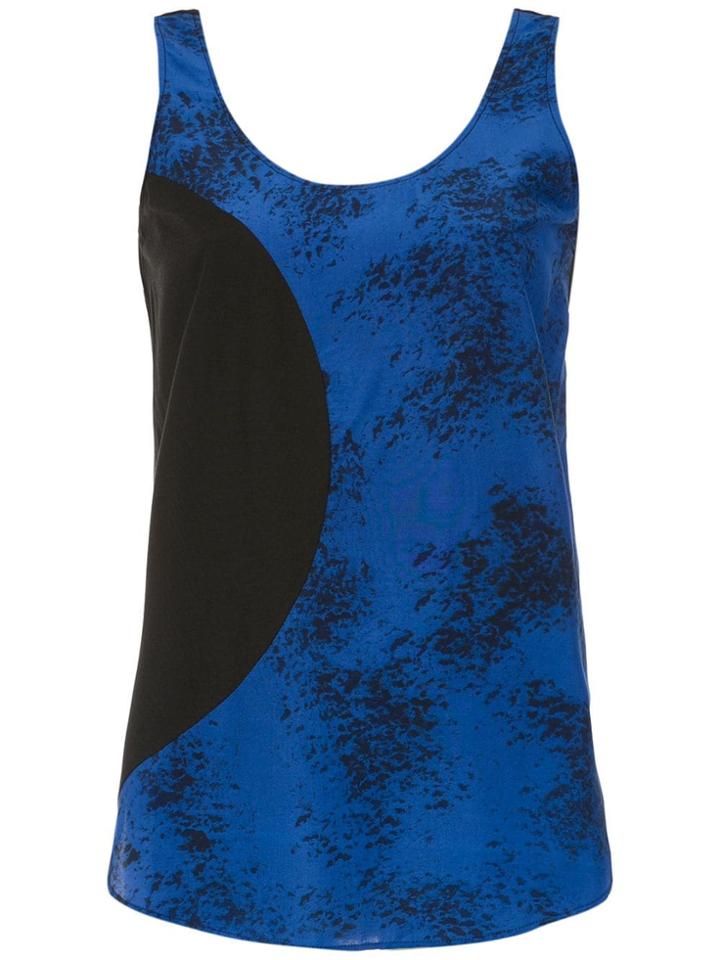 Mara Mac Printed Top - Blue