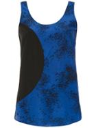 Mara Mac Printed Top - Blue