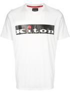 Kiton White Logo T-shirt