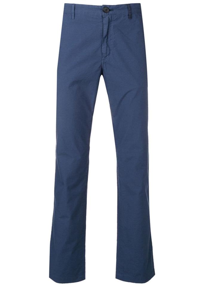 Ps Paul Smith Straight-leg Trousers - Blue
