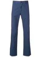 Ps Paul Smith Straight-leg Trousers - Blue