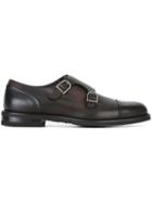 Ermenegildo Zegna Buckle Detail Monk Shoes