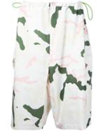 Sankuanz - Camouflage Shorts - Men - Cotton/polyester - S, Green, Cotton/polyester