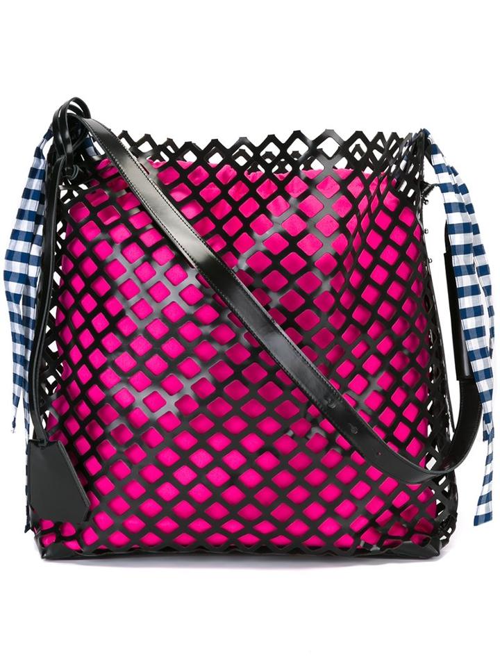 Marques'almeida Oversized Netted Shoulder Bag