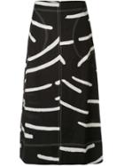 Lee Mathews Palmas A-line Skirt - Black