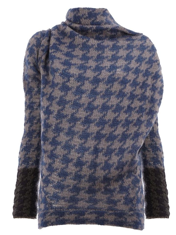 A.f.vandevorst 'tuesday' Jumper, Women's, Size: Medium, Blue, Polyamide/mohair/wool