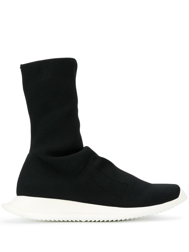 Rick Owens Drkshdw Runner Sock Sneakers - Black