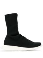 Rick Owens Drkshdw Runner Sock Sneakers - Black