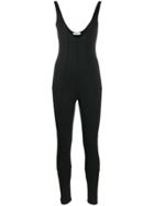 Moschino Pre-owned 1990's Scoop-neck Jumpsuit - Black