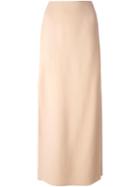 Lanvin High Waist Maxi Skirt, Women's, Size: 40, Nude/neutrals, Viscose