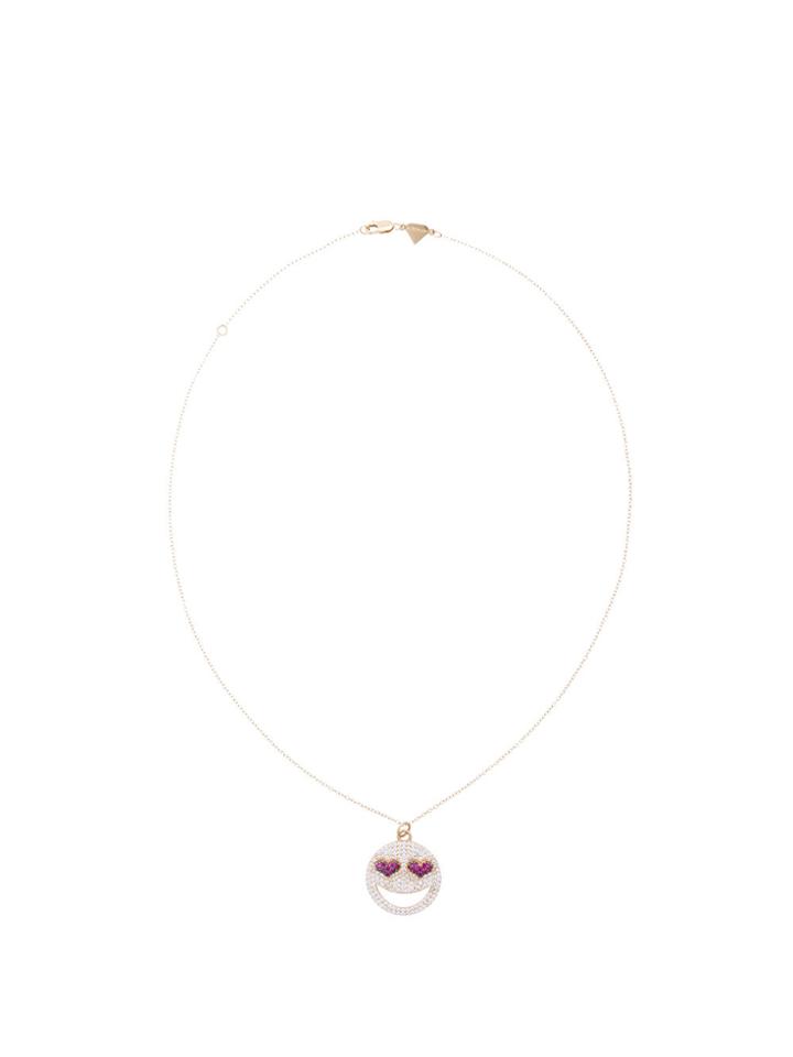 Alison Lou Bling Lovestruck Necklace - Metallic