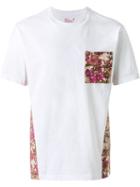 White Mountaineering Camouflage Print T-shirt, Men's, Size: 3, Rayon/cotton/linen/flax