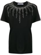 Givenchy Embellished Neck T-shirt - Black