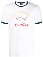 Paul & Shark Logo Motif T-shirt - White