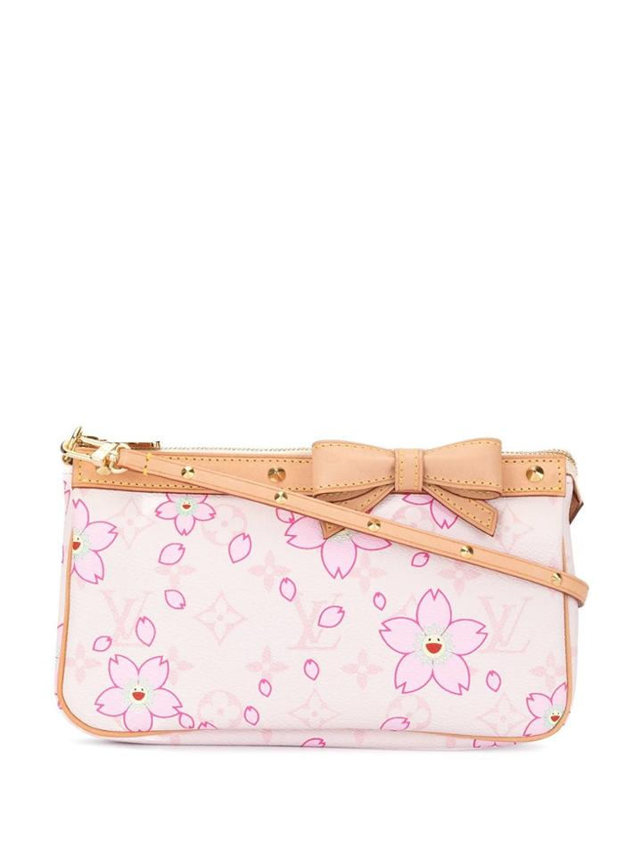 Louis Vuitton Vintage Monogram Pochette Hand Bag - Pink