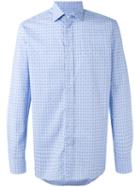 Etro - Patterned Shirt - Men - Cotton - 44, Blue, Cotton