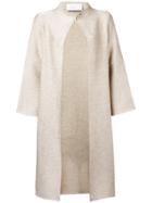 Gianluca Capannolo Open-front Coat - Nude & Neutrals