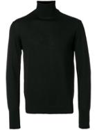 Officine Generale - Turtle Neck Sweater - Men - Merino - M, Black, Merino