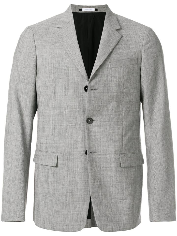 Jil Sander Single Breasted Blazer - Grey