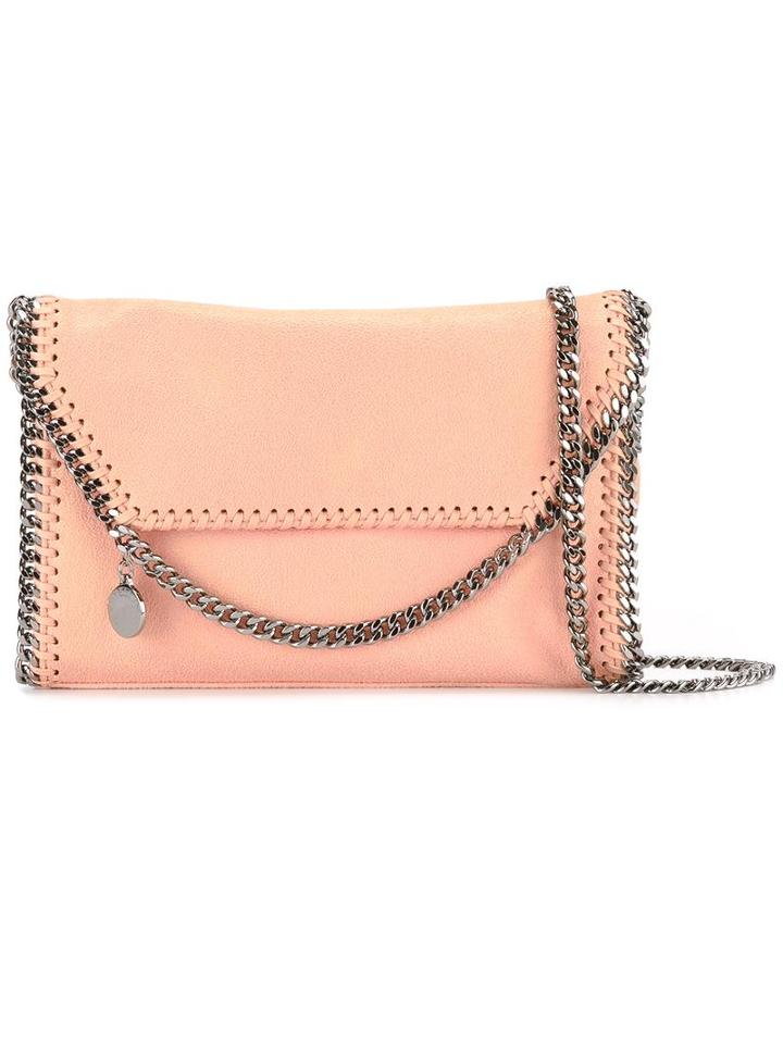 Stella Mccartney Falabella Shaggy Deer Crossbody Bag, Women's, Pink/purple, Polyester/metal (other)
