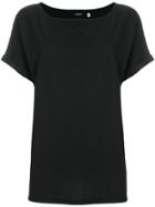 Aspesi Boat Neck T-shirt - Black