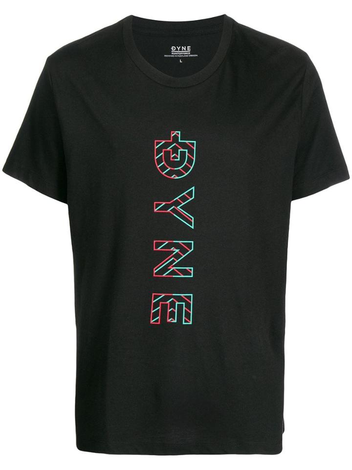 Dyne Dyne Triangle Logo T Shirt - Black