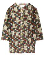 Antonio Marras Embroidered Oversized Jacket - Multicolour