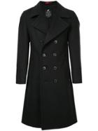 Loveless Straight-fit Buttoned Coat - Blue