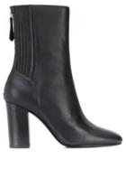 Ash High Heeled Ankle Boots - Black