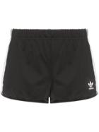 Adidas Three-stripe Logo Shorts - Black