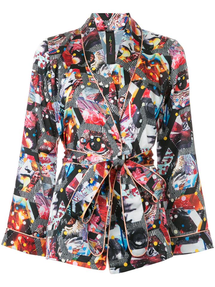 Romance Was Born Cosmic Portal Robe - Multicolour