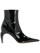 Misbhv Stiletto Ankle Boots - Black