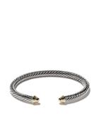 David Yurman Cable Classics Sterling Silver & 14kt Yellow Gold