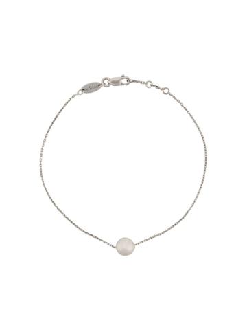 Redline 18kt White Gold And Akoya Pearl Bracelet - Silver
