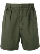Ymc Track Shorts, Men's, Size: 34, Green, Cotton/spandex/elastane