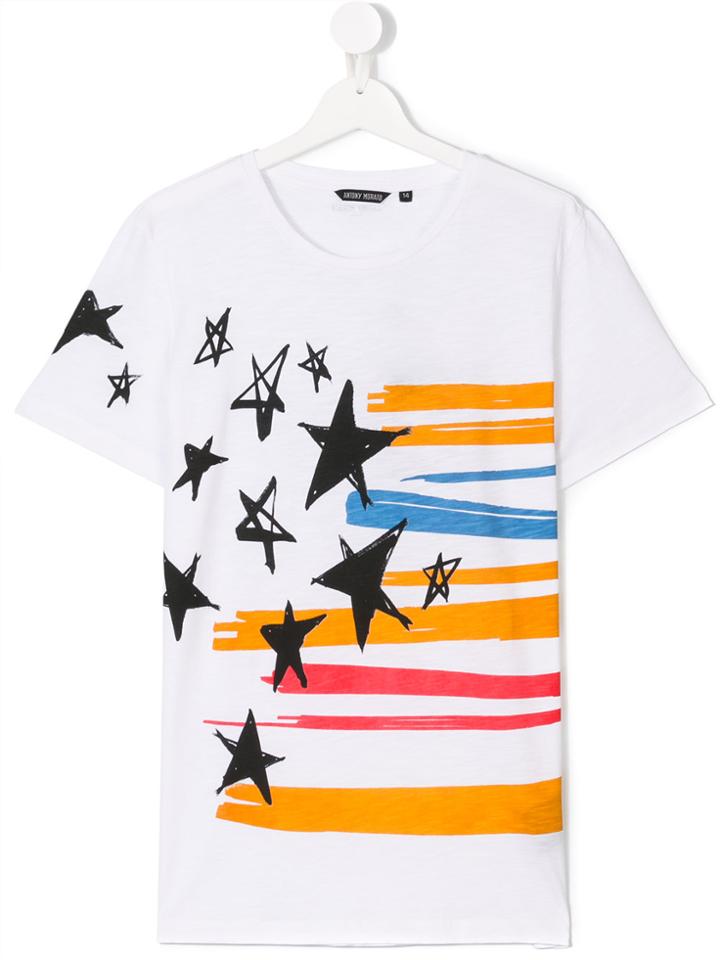 Antony Morato Printed T-shirt - White