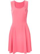Ermanno Scervino Sleeveless Flared Dress, Women's, Size: 40, Pink/purple, Polyester/spandex/elastane/silk