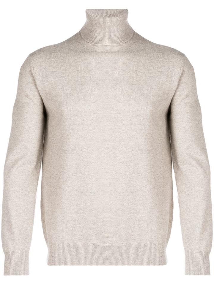 Cruciani Knitted Sweatshirt - Neutrals