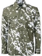 Yoshio Kubo Paint Splash Jacket, Men's, Size: 2, Green, Cotton