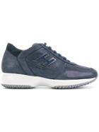 Hogan H Patch Sneakers - Blue