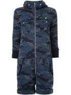 Loveless Camouflage Print Playsuit