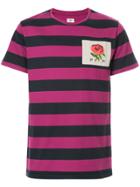Kent & Curwen Striped T-shirt - Pink & Purple